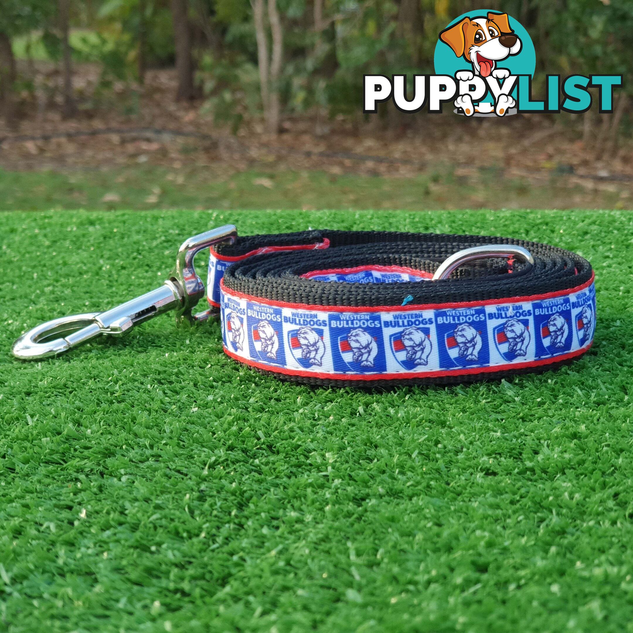 AFL Dog Leads, Footy - Aussie Rules - Moondidley Pets - MDPLDAFLBRBR