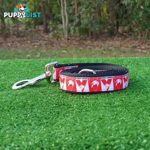 AFL Dog Leads, Footy - Aussie Rules - Moondidley Pets - MDPLDAFLBRBR