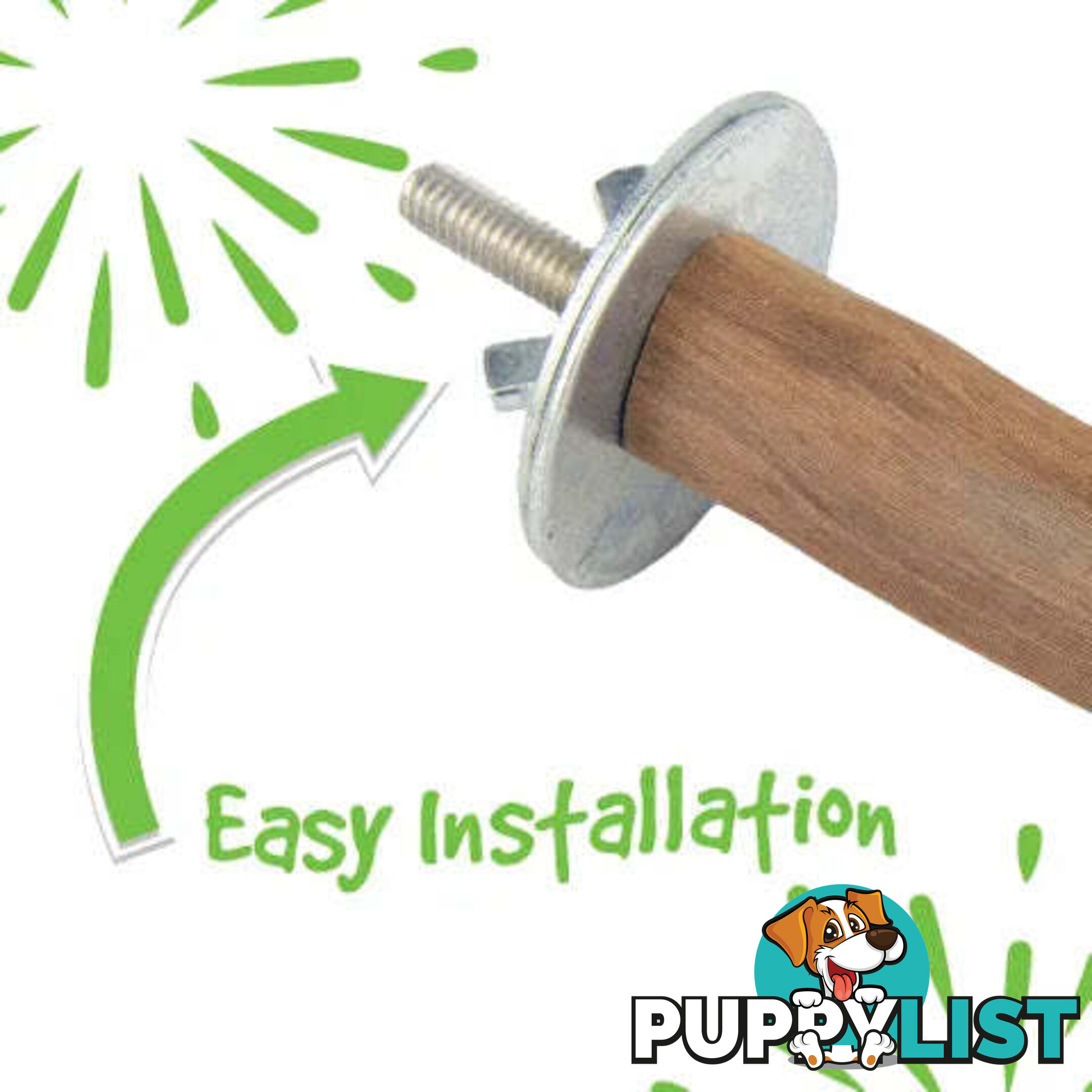 BIRD TOY PERCH - NATURAL - BAINBRIDGE - BB-A8411