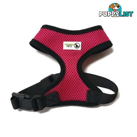 Pet Harness Soft Air Mesh Padded Adjustable  - Moondidley Pets - MDPHARMESXSPUR
