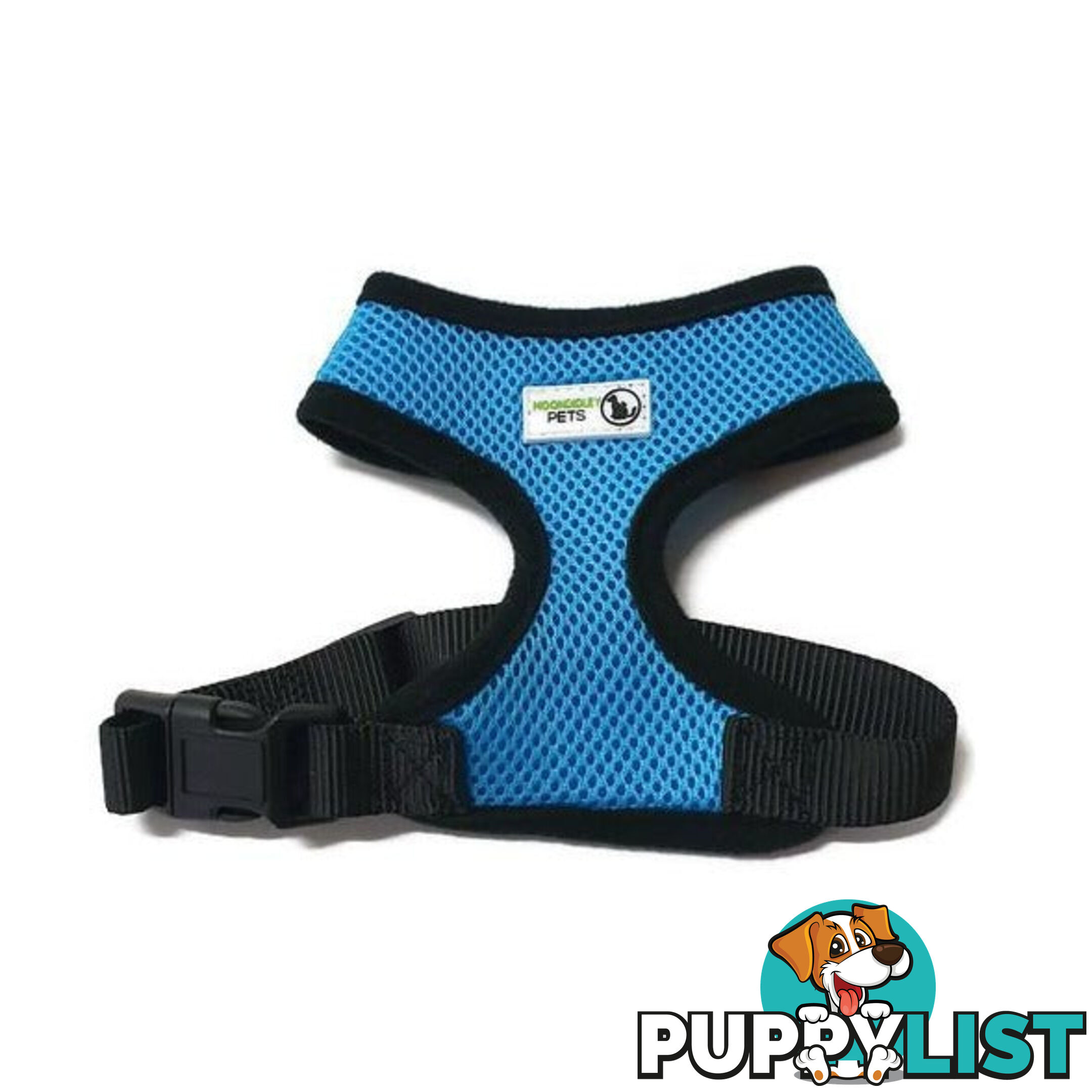 Pet Harness Soft Air Mesh Padded Adjustable  - Moondidley Pets - MDPHARMESXSPUR