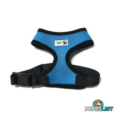 Pet Harness Soft Air Mesh Padded Adjustable  - Moondidley Pets - MDPHARMESXSPUR