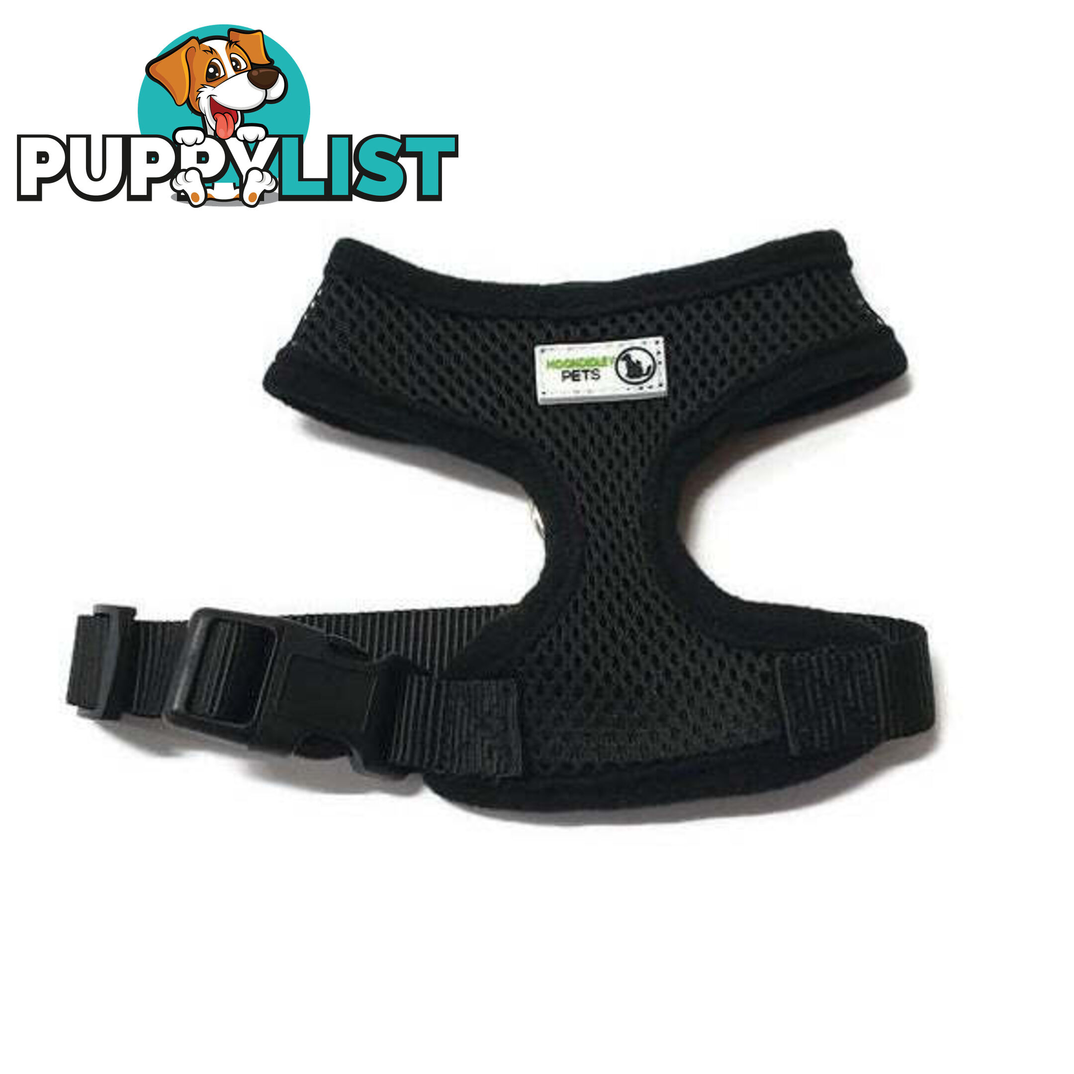 Pet Harness Soft Air Mesh Padded Adjustable  - Moondidley Pets - MDPHARMESXSPUR