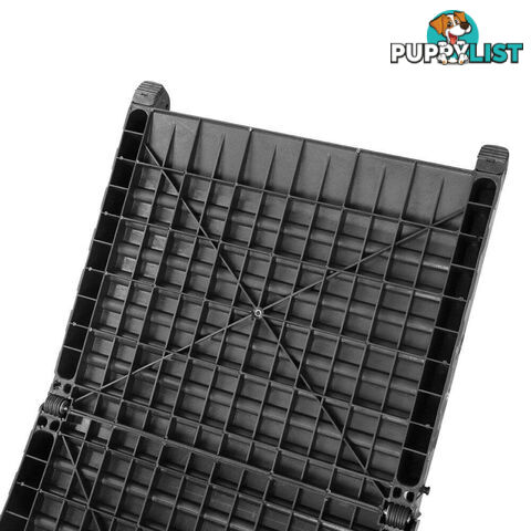 i.Pet Dog Ramp Pet Stairs Steps For Car SUV Ladder Travel Foldable Portable - FDR-D-ST-BK