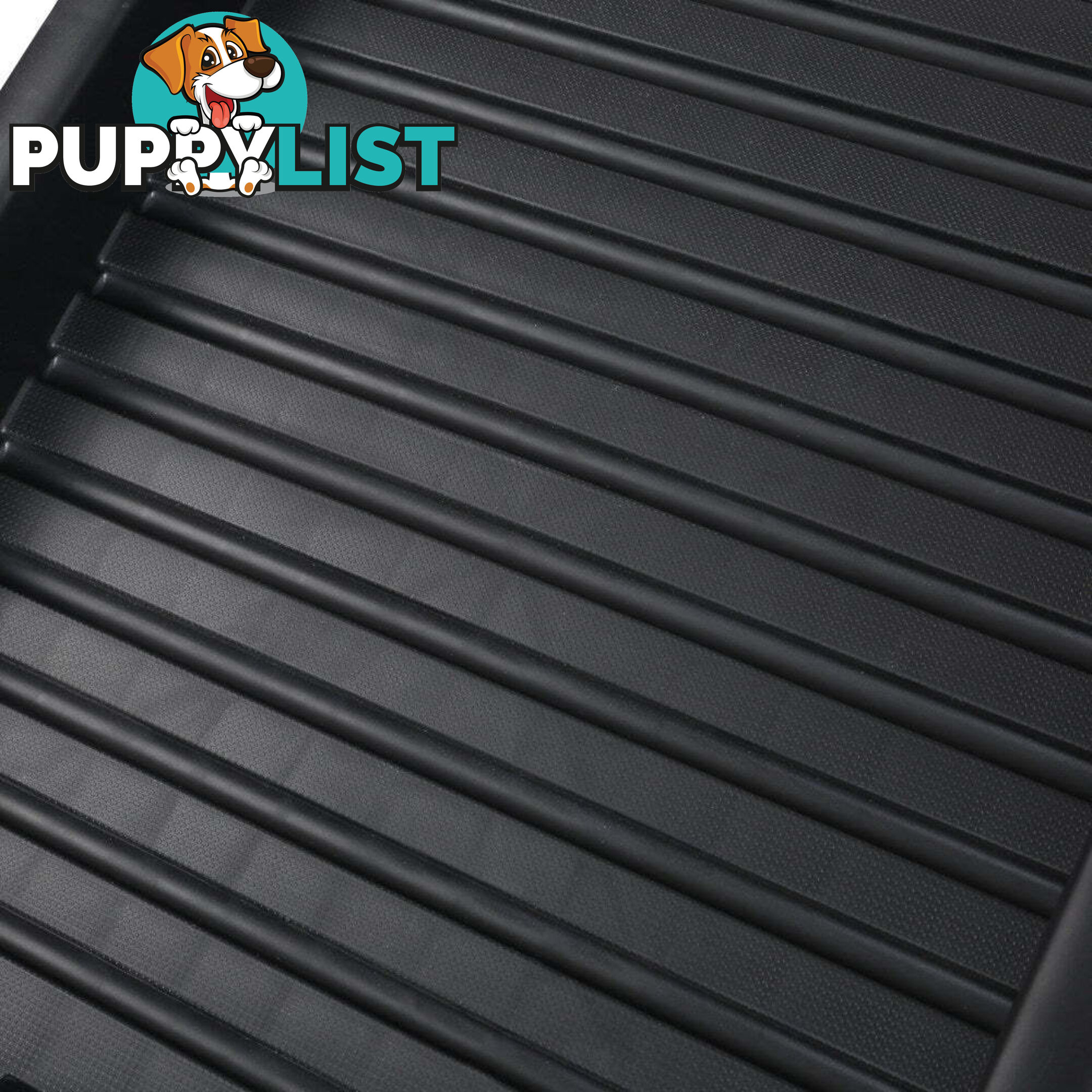 i.Pet Dog Ramp Pet Stairs Steps For Car SUV Ladder Travel Foldable Portable - FDR-D-ST-BK