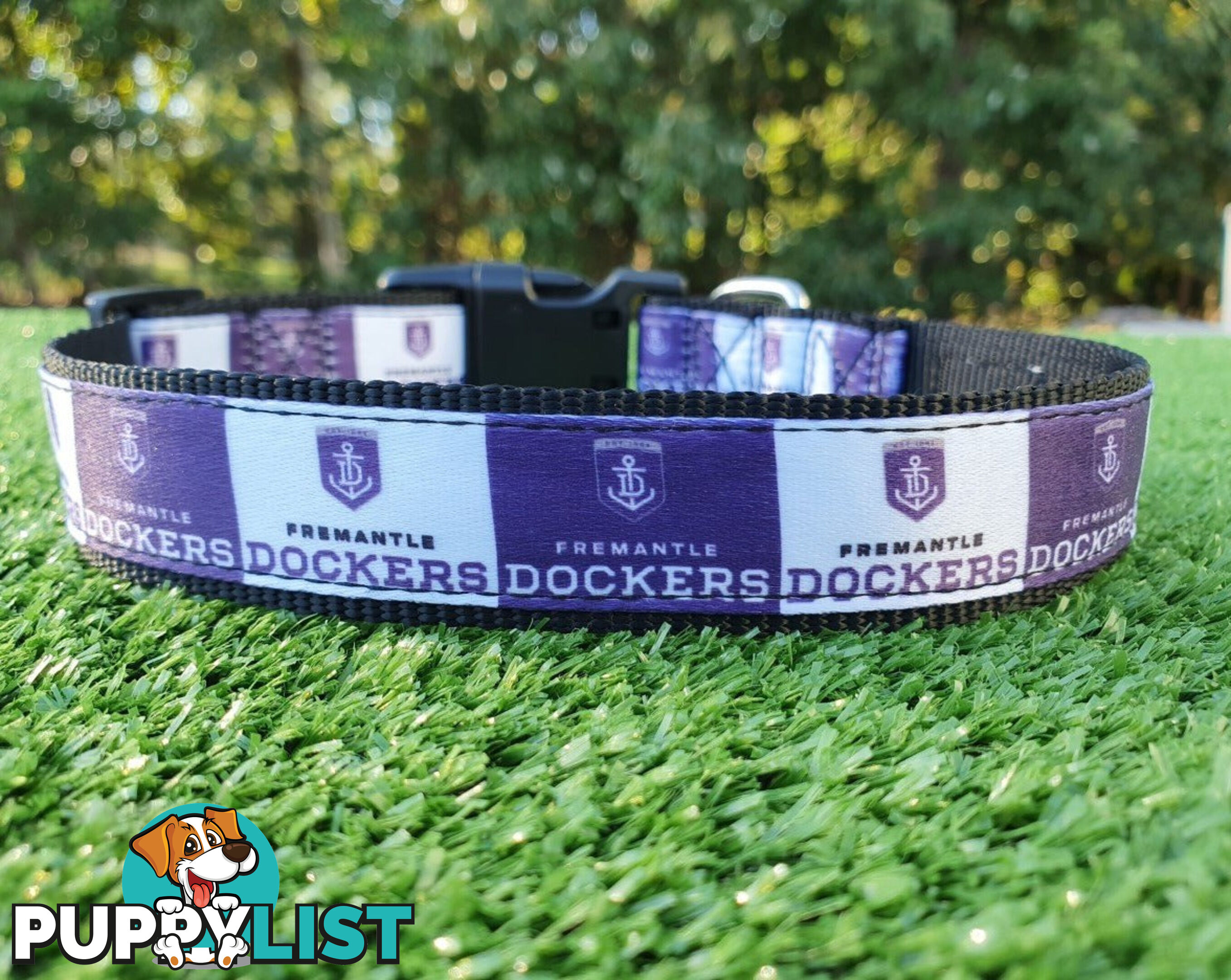 AFL Dog Collars, Footy - Aussie Rules - Moondidley Pets - MDPCOLAFLLSKS