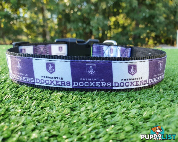 AFL Dog Collars, Footy - Aussie Rules - Moondidley Pets - MDPCOLAFLLSKS