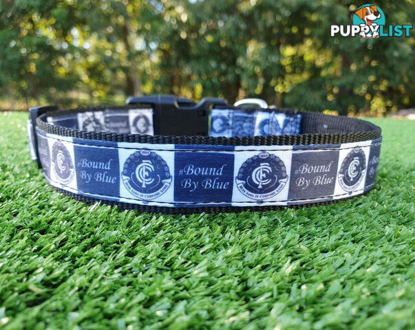 AFL Dog Collars, Footy - Aussie Rules - Moondidley Pets - MDPCOLAFLLSKS