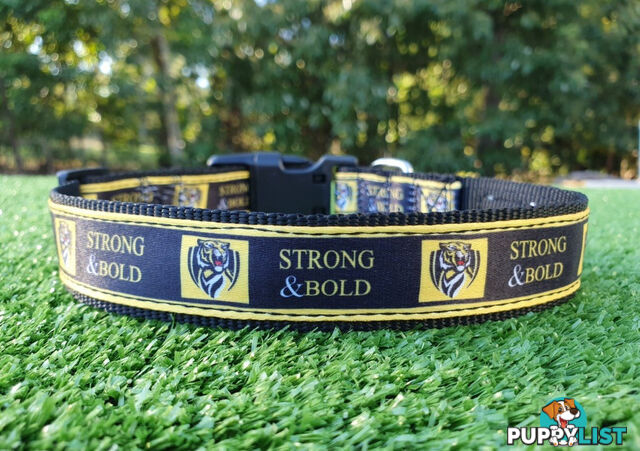 AFL Dog Collars, Footy - Aussie Rules - Moondidley Pets - MDPCOLAFLLSKS