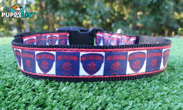 AFL Dog Collars, Footy - Aussie Rules - Moondidley Pets - MDPCOLAFLLSKS