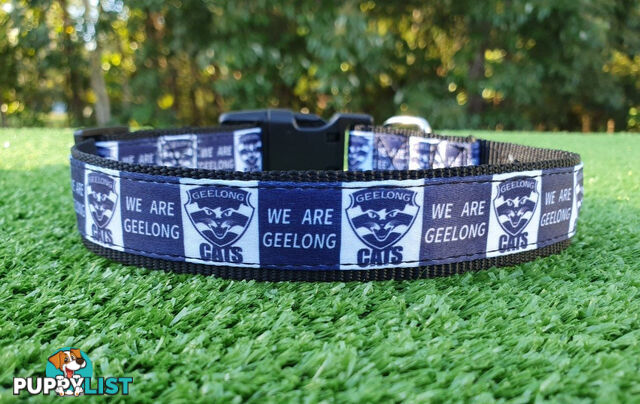 AFL Dog Collars, Footy - Aussie Rules - Moondidley Pets - MDPCOLAFLLSKS