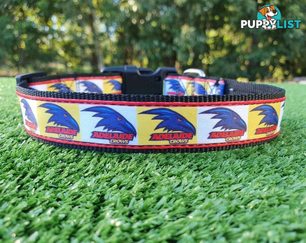 AFL Dog Collars, Footy - Aussie Rules - Moondidley Pets - MDPCOLAFLLSKS