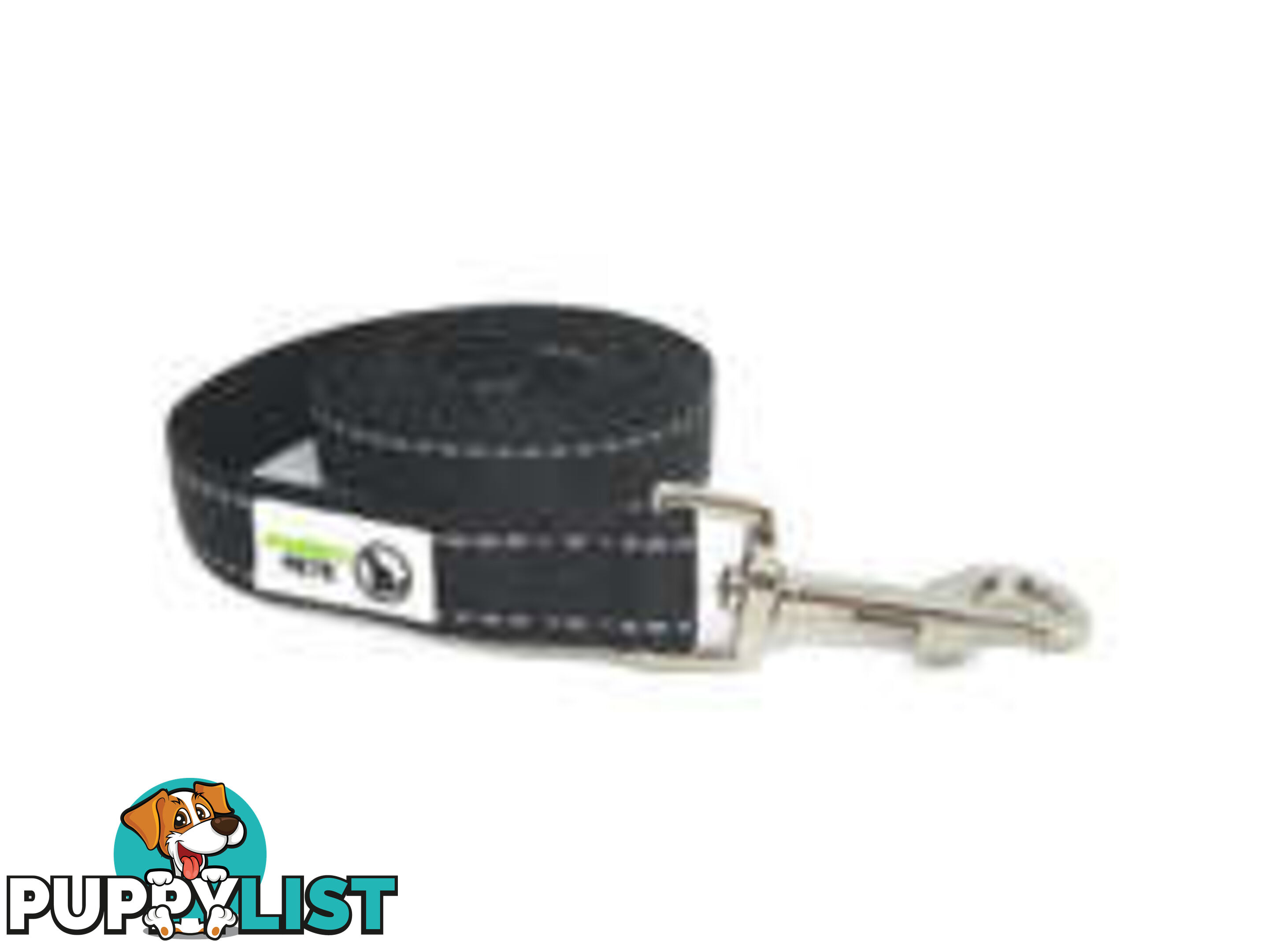 10m Long Nylon w/Reflective Stitching Dog Lead - Moondidley Pets - MDPLDREFPUR2010