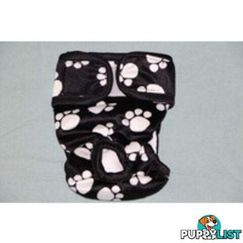 Dog / Cat Female Diaper - Washable adjustable - Lil Cracker - LCDIASBLUSNO
