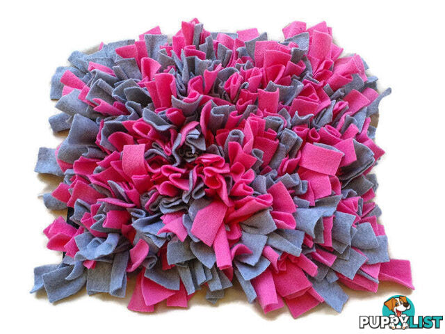 Snuffle Mats - Premium Heavy Duty Rubber Based - Pet Treat Play - Calms Anxiety - Slow Feeder - SNUFLREDGRN