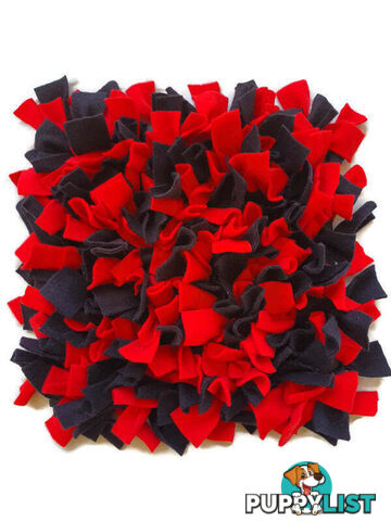 Snuffle Mats - Premium Heavy Duty Rubber Based - Pet Treat Play - Calms Anxiety - Slow Feeder - SNUFLREDGRN