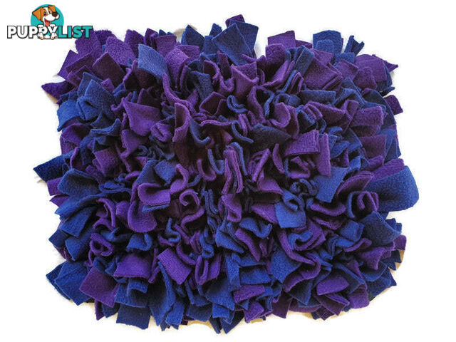 Snuffle Mats - Premium Heavy Duty Rubber Based - Pet Treat Play - Calms Anxiety - Slow Feeder - SNUFLREDGRN