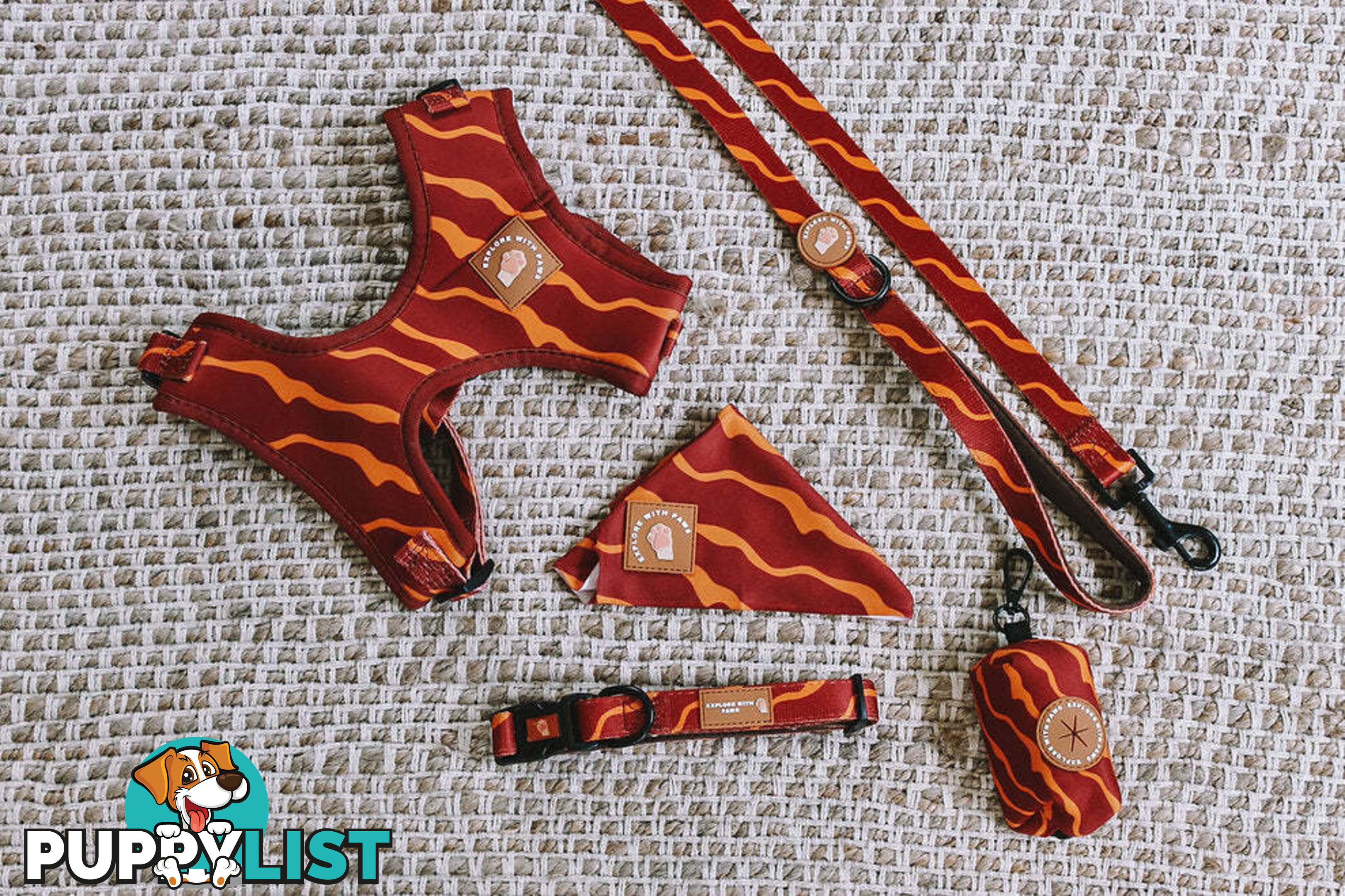 Designer Dog Harness by Explore with Paws - EWPHARTIGLN