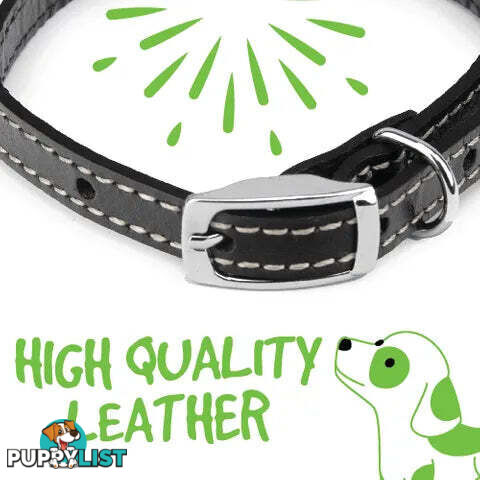 LEATHER COLLARS - BAINBRIDGE - BB-A7022-BRN