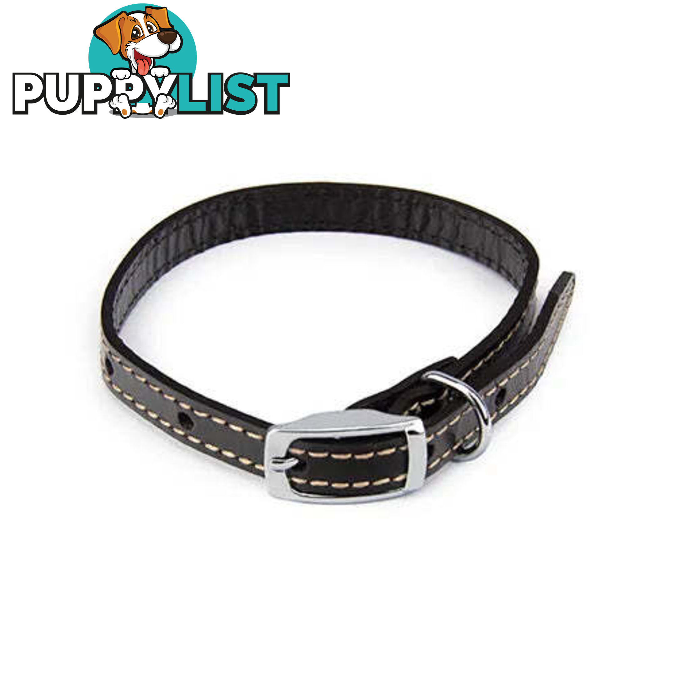 LEATHER COLLARS - BAINBRIDGE - BB-A7022-BRN