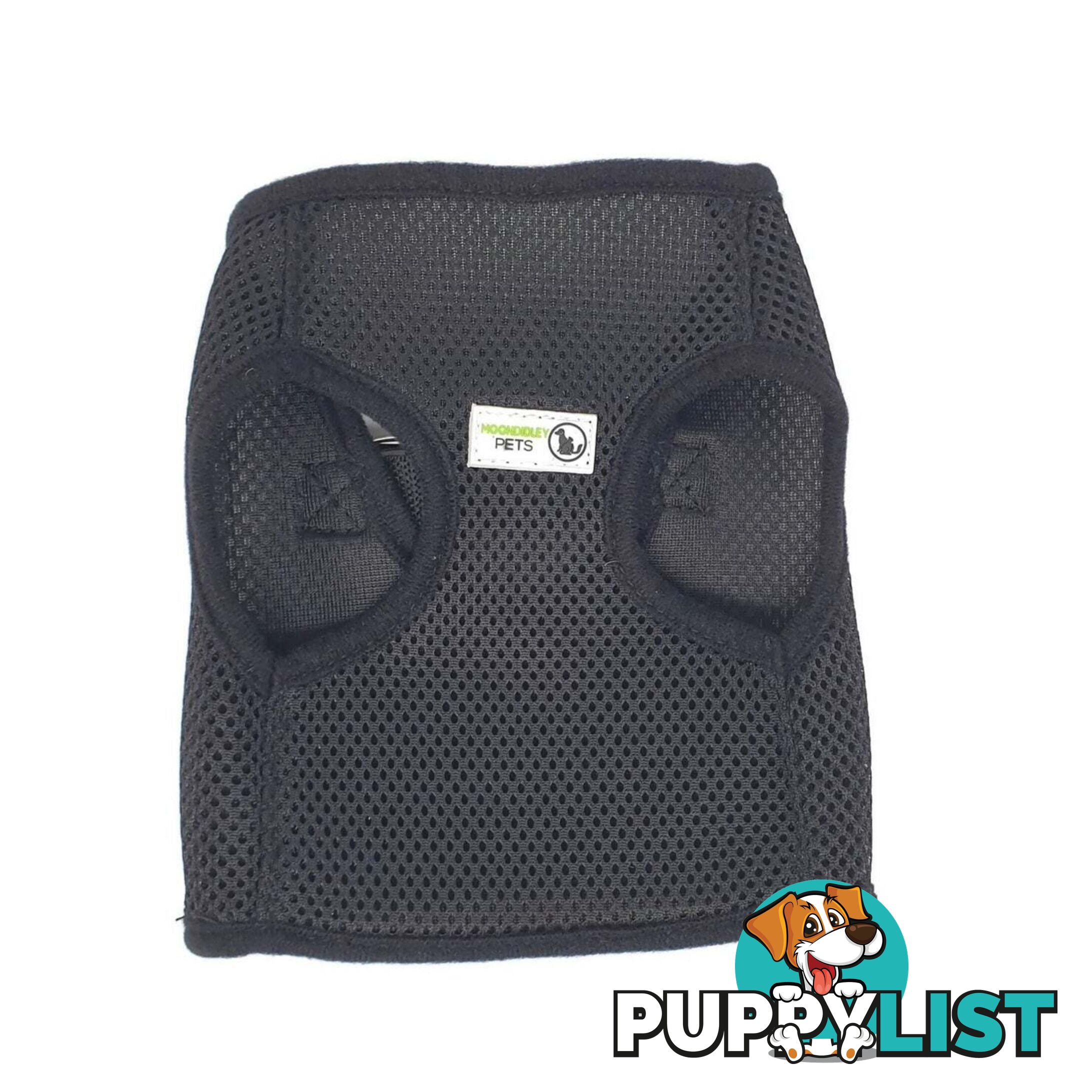 Vest Harness Pet Dog-Cat Step-in Velcro and Buckle Attachments - Moondidley Pets - MDPVESTXSPUR