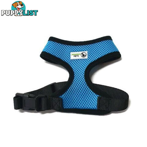 Pet Harness Soft Air Mesh Padded Adjustable  - Moondidley Pets - MDPHARMESSPNK