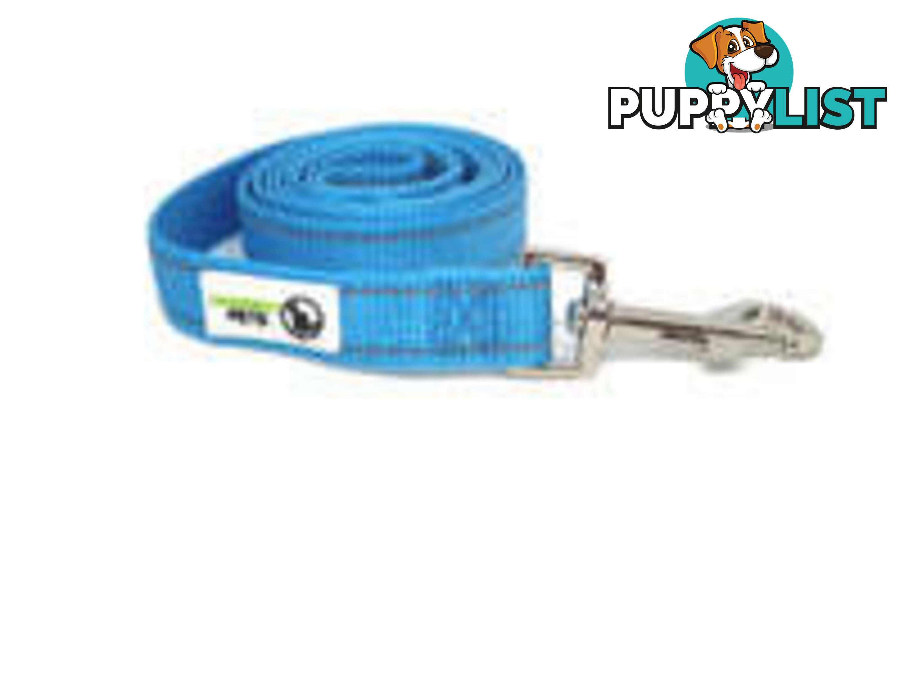 5m Long Nylon w/Reflective Stitching Dog Lead - Moondidley Pets - MDPLDREFPNK255