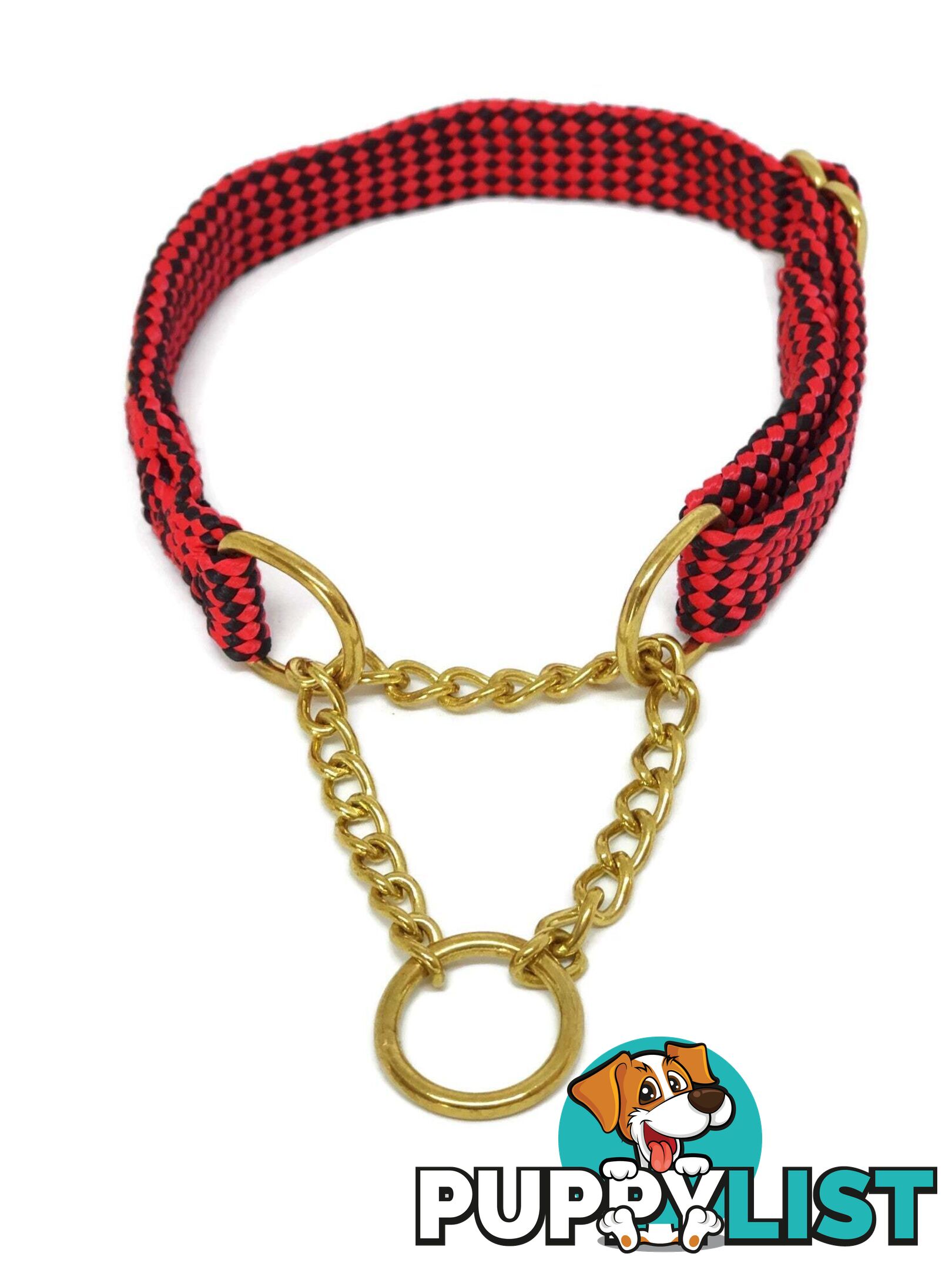 Martingale Dog Collars No Stitching Tough Yarnix - YNXCOLMARXXL20HRED