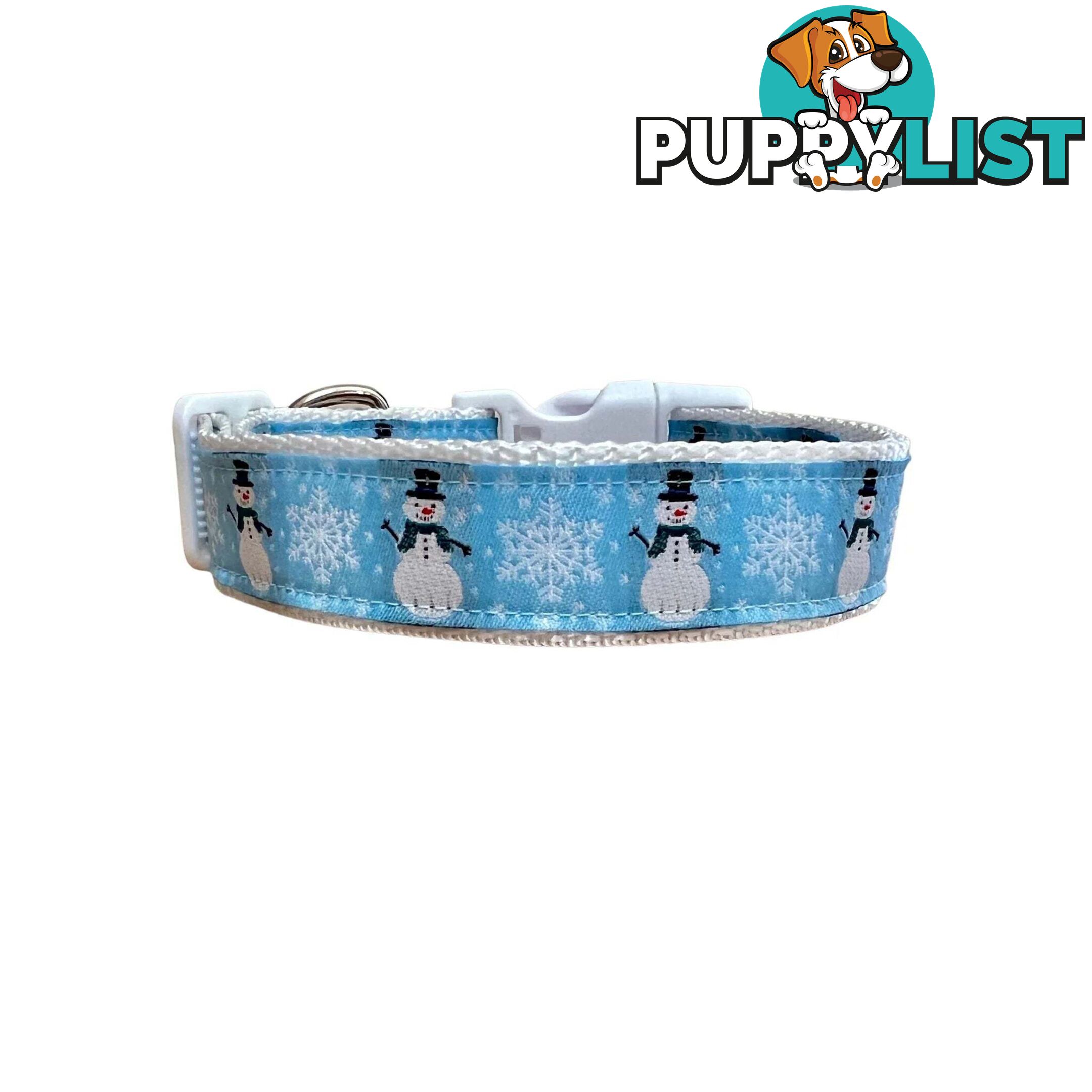 Christmas Dog Collar / Reindeer / Santa / XS - L - Hand Made by The Bark Side - TBSCHRLGEMER