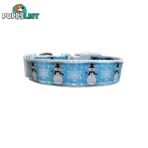 Christmas Dog Collar / Reindeer / Santa / XS - L - Hand Made by The Bark Side - TBSCHRLGEMER