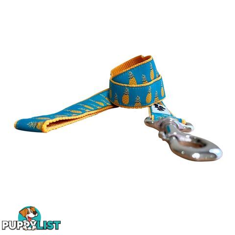 Pineapple Dog Lead - Hand Made by The Bark Side - TBSLDPINE201.2