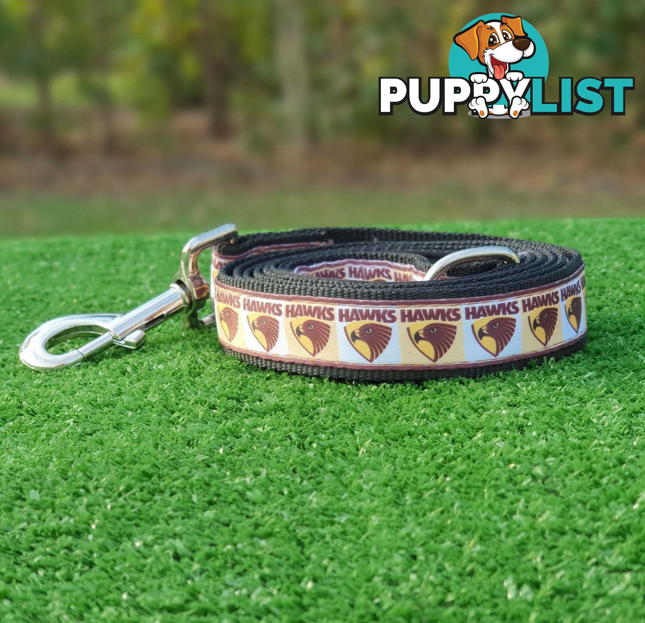 AFL Dog Leads, Footy - Aussie Rules - Moondidley Pets - MDPLDAFLGWGI
