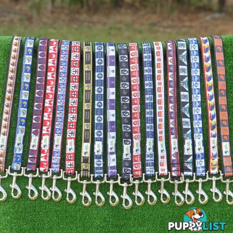 AFL Dog Leads, Footy - Aussie Rules - Moondidley Pets - MDPLDAFLGWGI