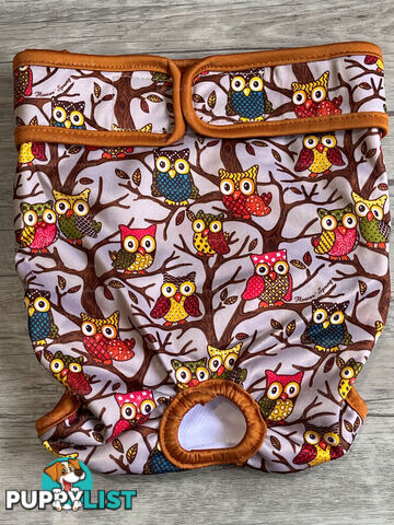 Dog / Cat Female Diaper - Washable adjustable - Lil Cracker - LCDIAXXLSTA