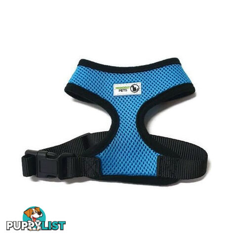 Pet Harness Soft Air Mesh Padded Adjustable  - Moondidley Pets - MDPHARMESXSPNK