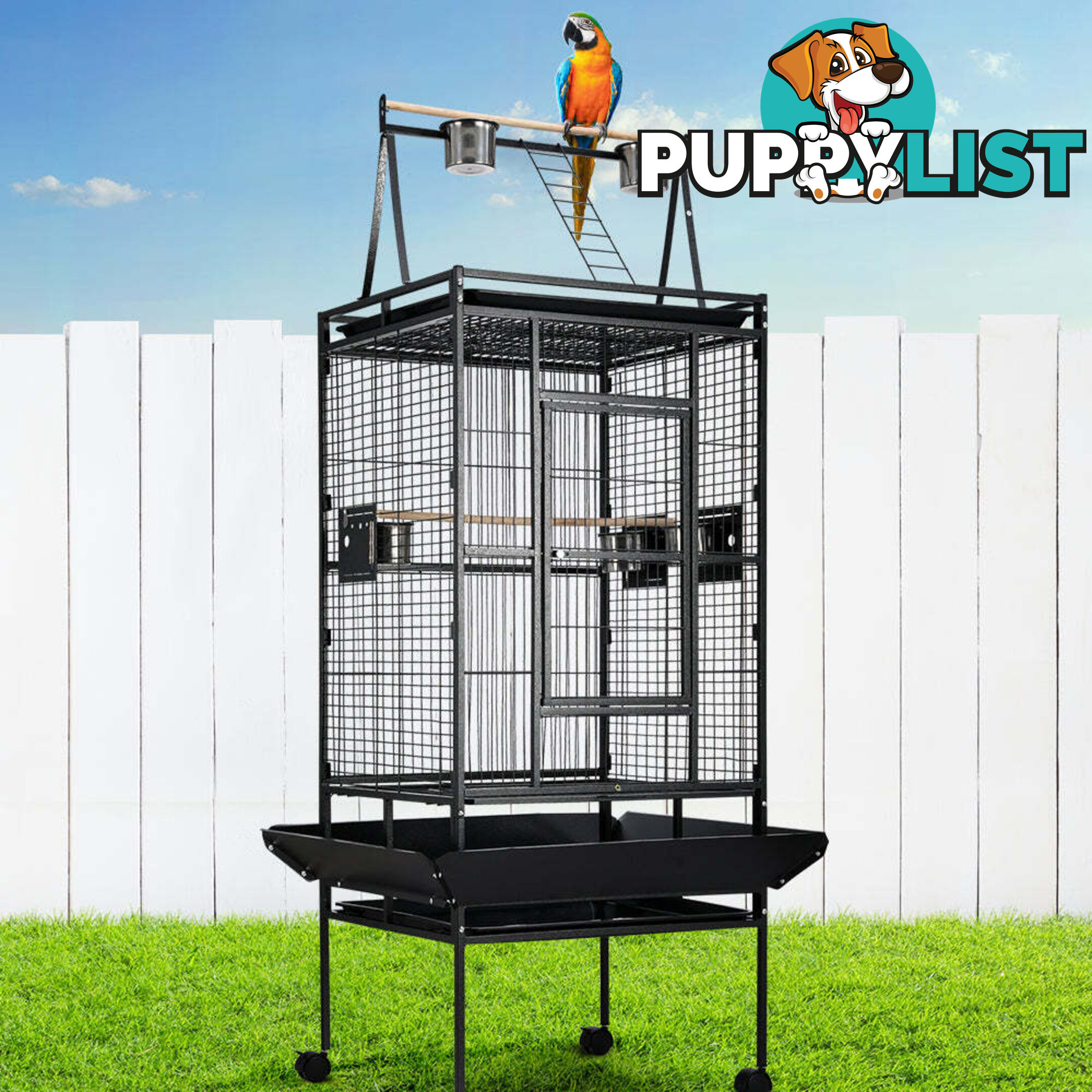 i.Pet Bird Cage 173cm Large Aviary - PET-BIRDCAGE-H173