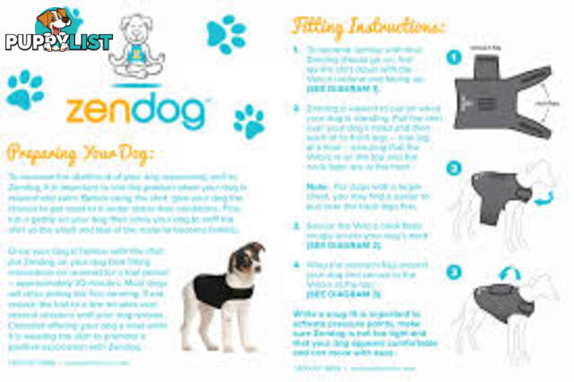 Calming Shirt - Thunder Shirt - Zendog - PPP-69-16