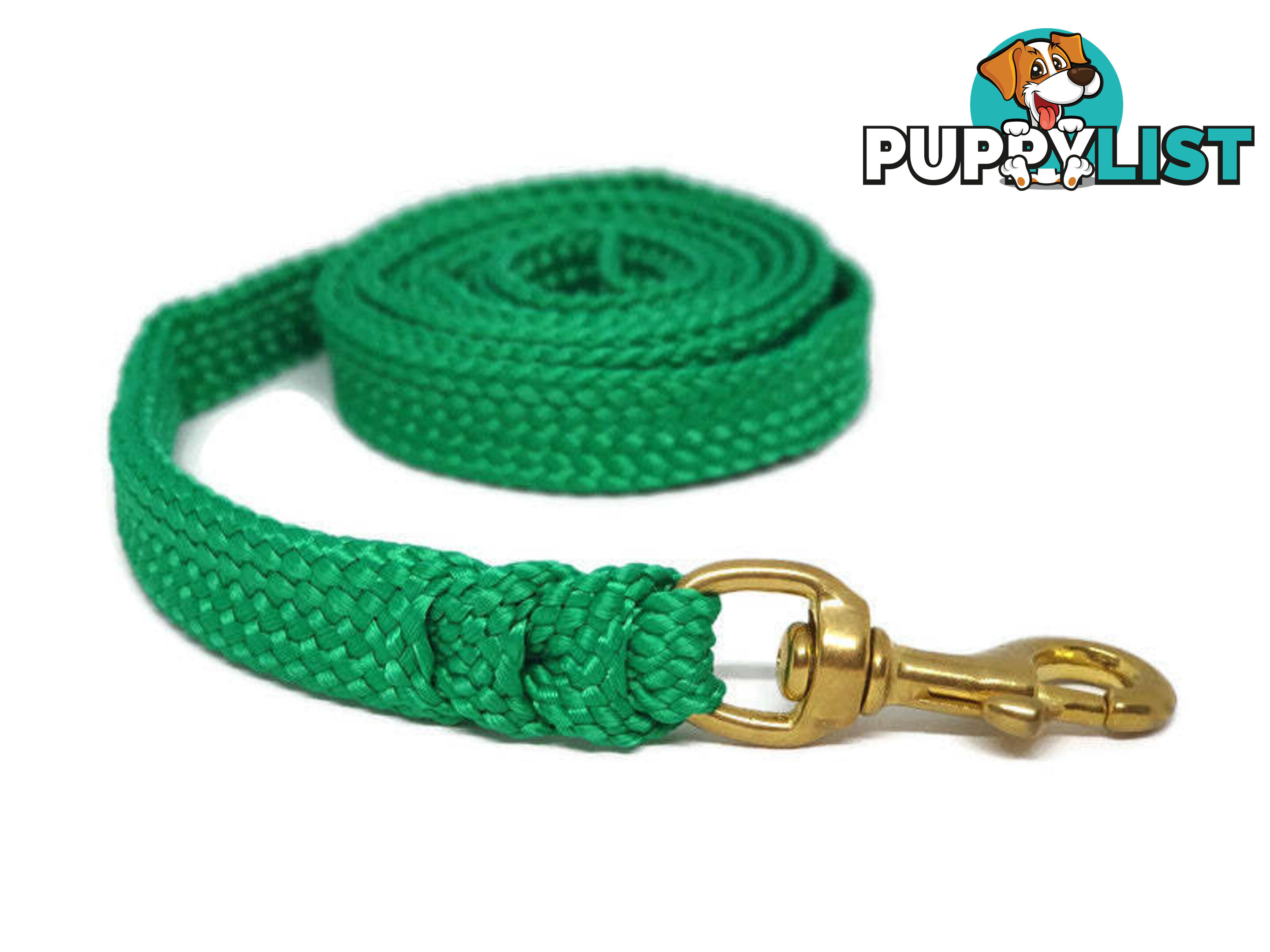 1.8m to 10m Long Dog Lead No Stitching Tough Yarnix 20mm Wide - YNXLD205SSBLKRED