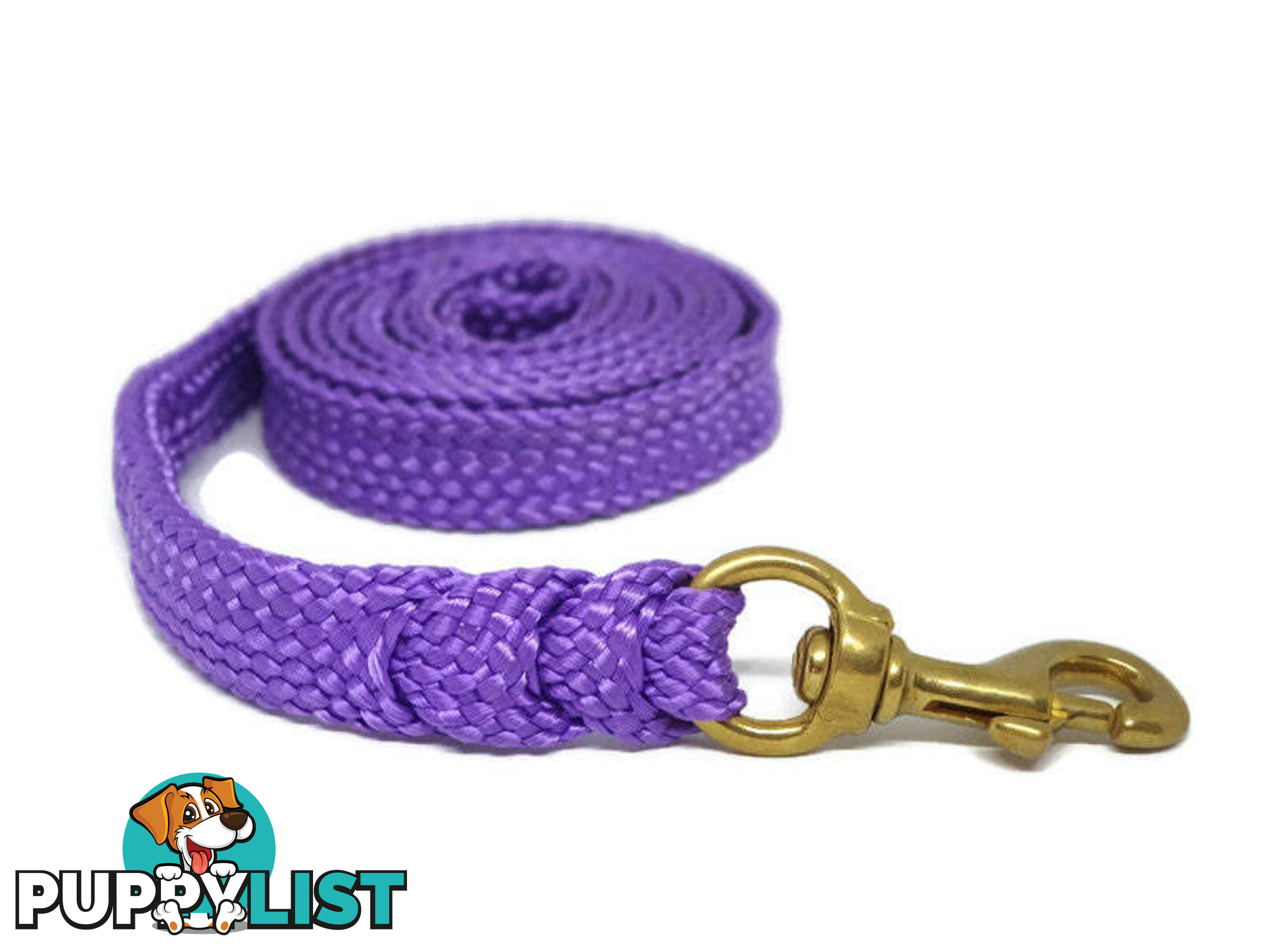 1.8m to 10m Long Dog Lead No Stitching Tough Yarnix 20mm Wide - YNXLD205SSBLKRED