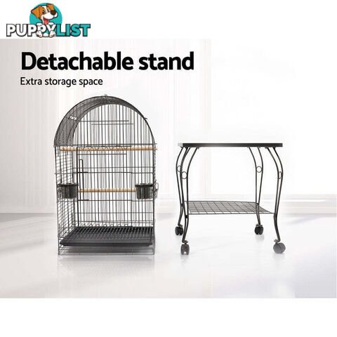 i.Pet Bird Cage 150cm Large Aviary - PET-BIRDCAGE-A100-BK