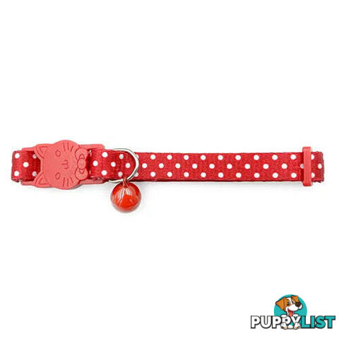 DOTTED CAT COLLAR - BAINBRIDGE - BB-A7268-GRN