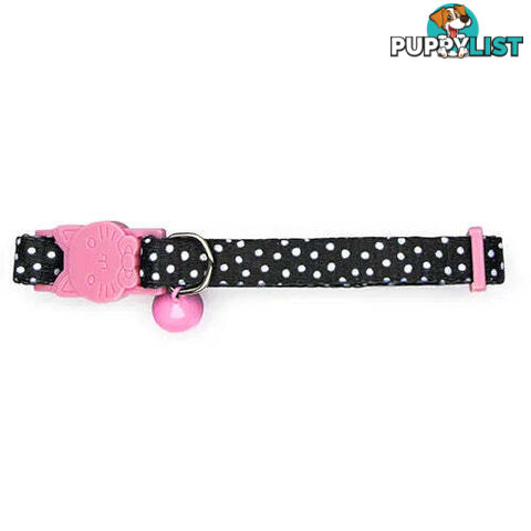 DOTTED CAT COLLAR - BAINBRIDGE - BB-A7268-GRN