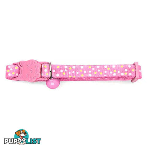 DOTTED CAT COLLAR - BAINBRIDGE - BB-A7268-GRN