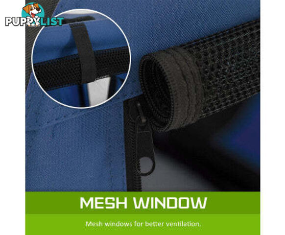 Paw Mate Portable Soft Dog Cage Crate Carrier - V274-PET-3002XL-GY