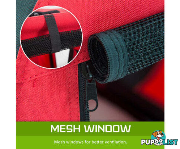 Paw Mate Portable Soft Dog Cage Crate Carrier - V274-PET-3002XL-GY