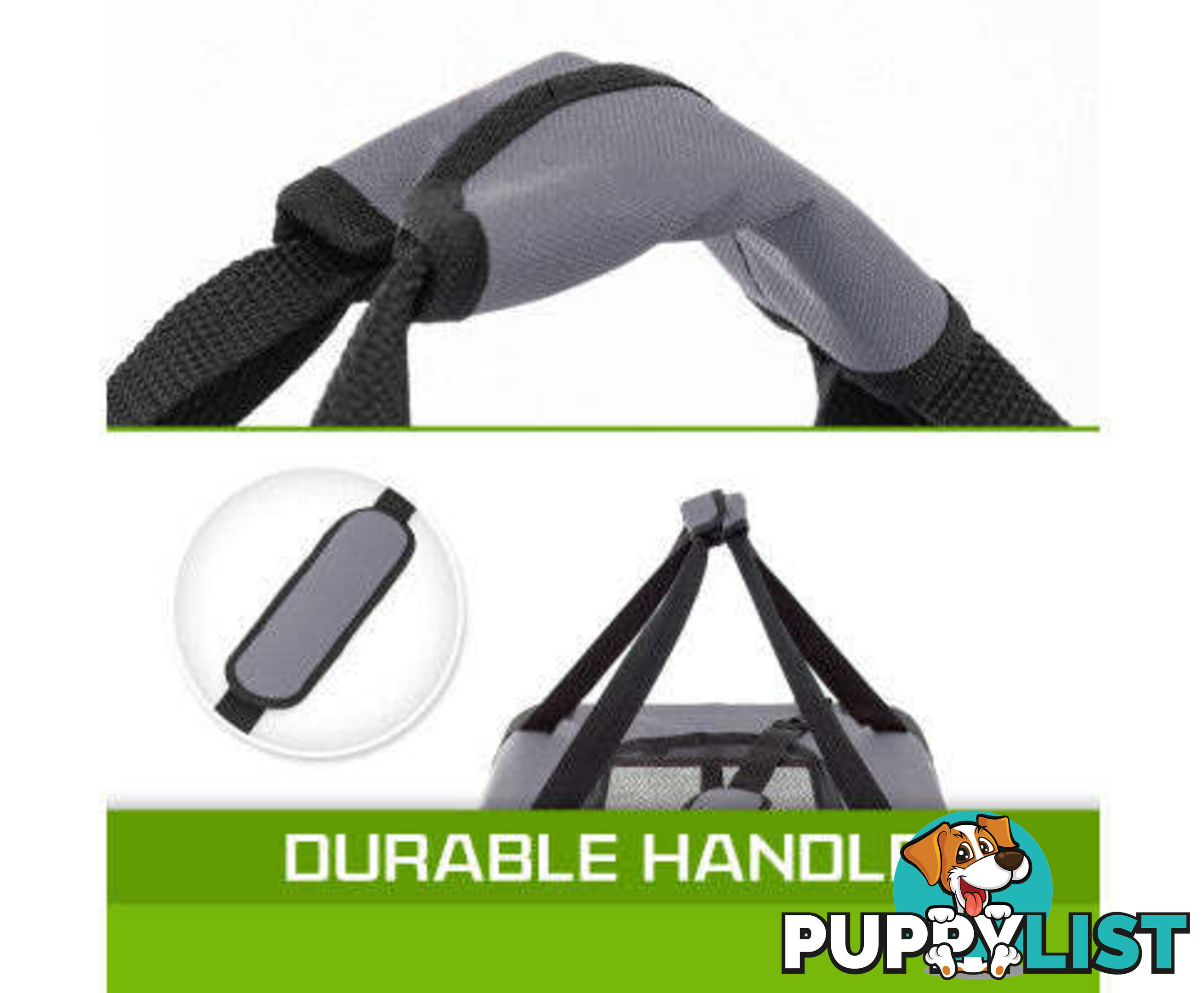 Paw Mate Portable Soft Dog Cage Crate Carrier - V274-PET-3002XL-GY