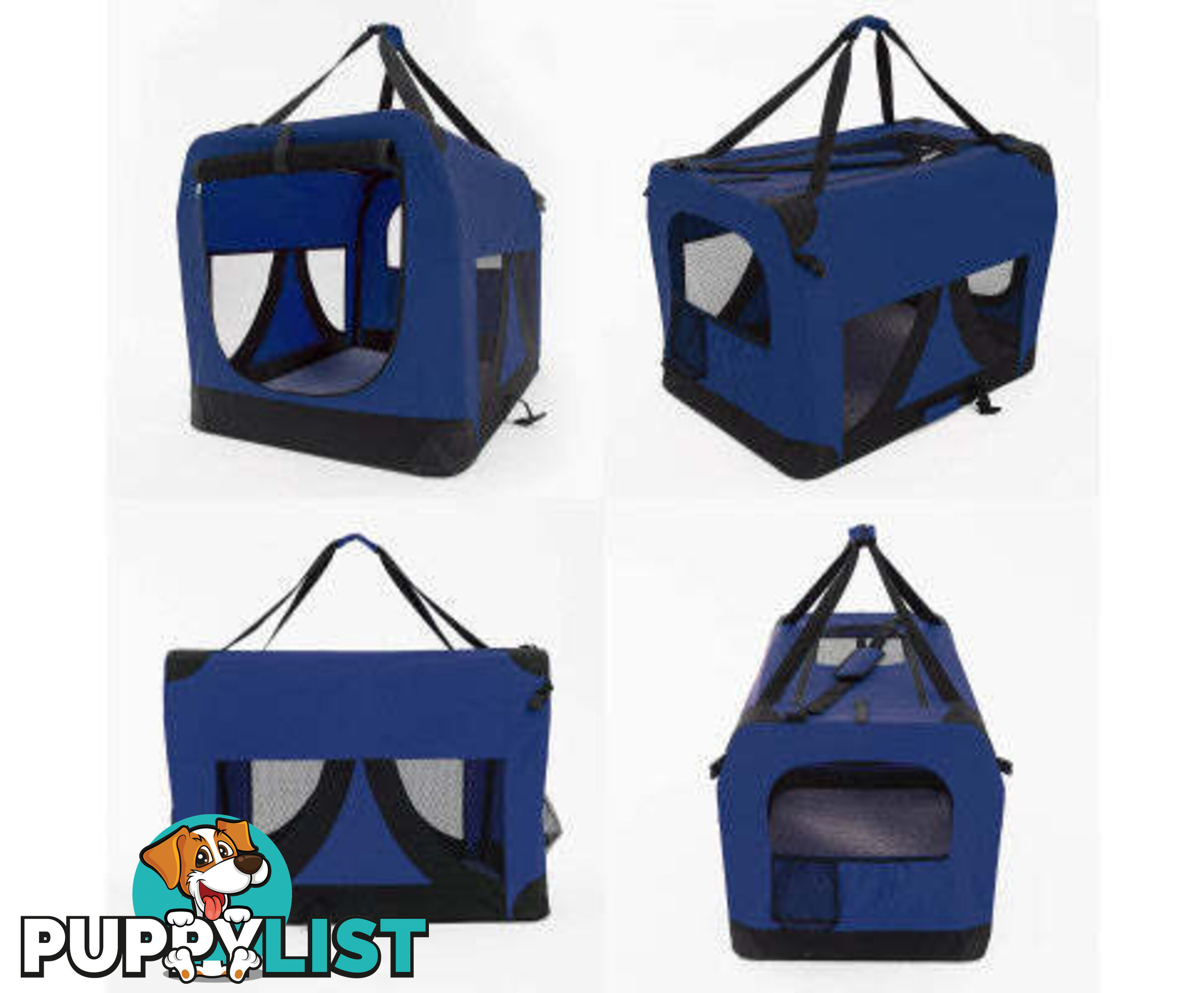 Paw Mate Portable Soft Dog Cage Crate Carrier - V274-PET-3002XL-GY