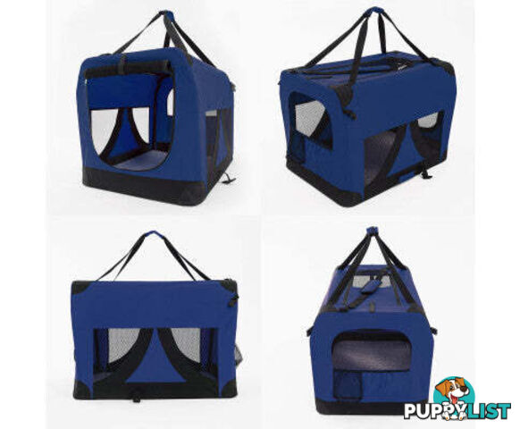 Paw Mate Portable Soft Dog Cage Crate Carrier - V274-PET-3002XL-GY