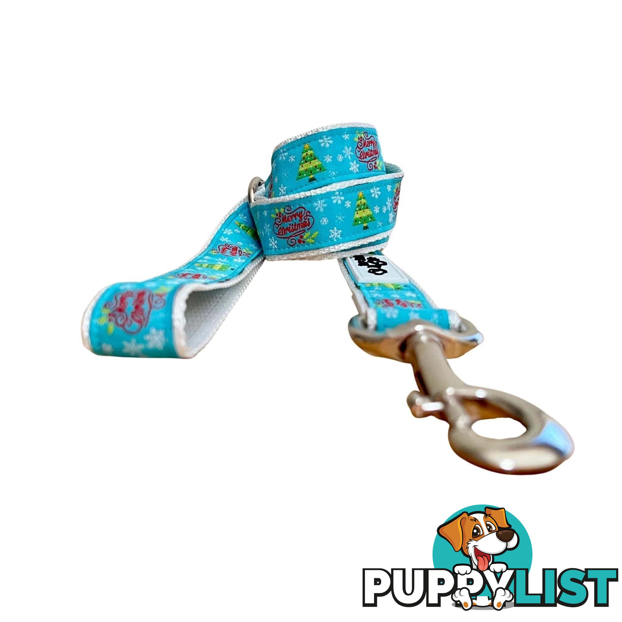 Christmas Dog Lead / Dog Leash - Hand Made by The Bark Side - TBSLDCHRREI201.8