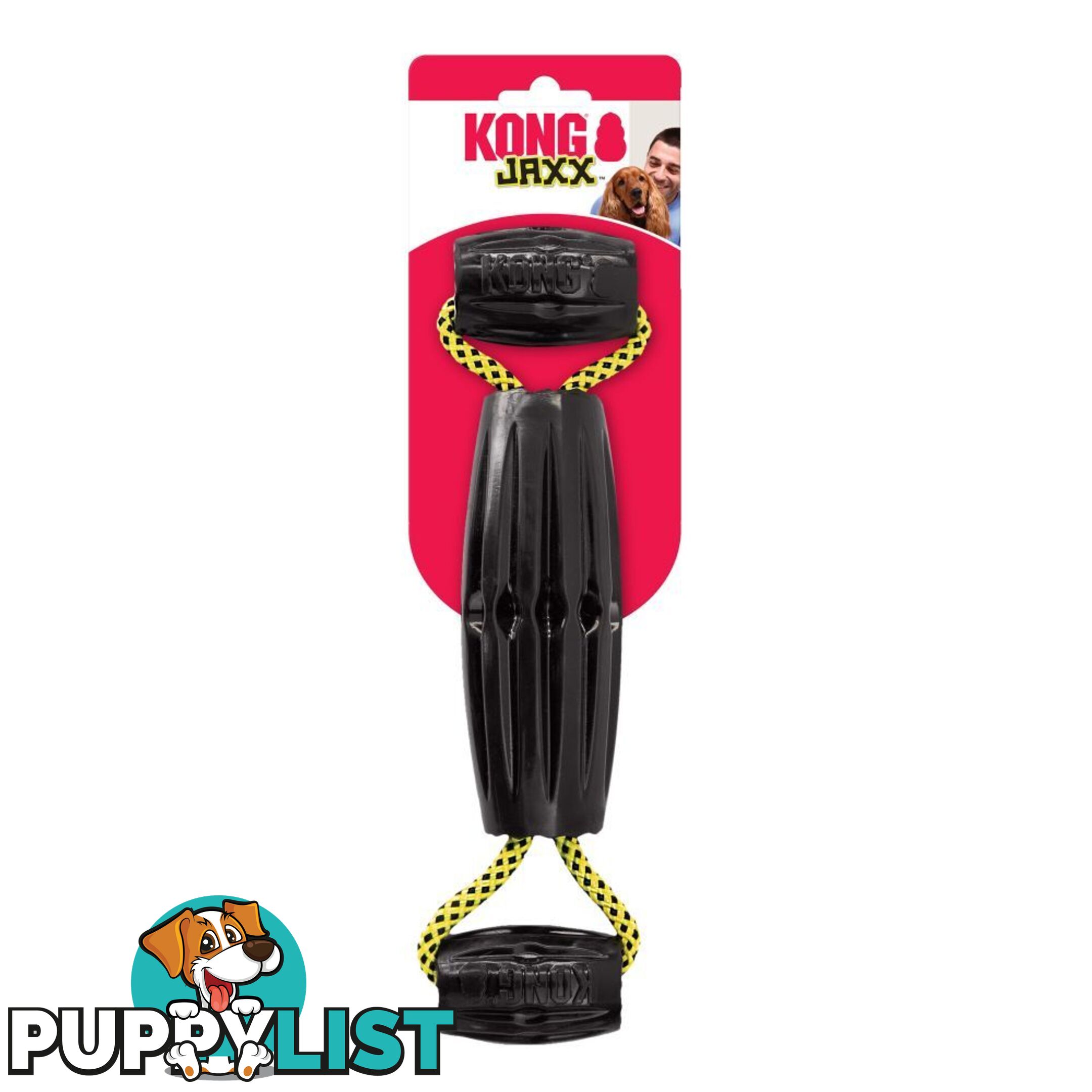 KONG Jaxx Triple Barrel - Dog Rope Toy - WPS-DAK9302